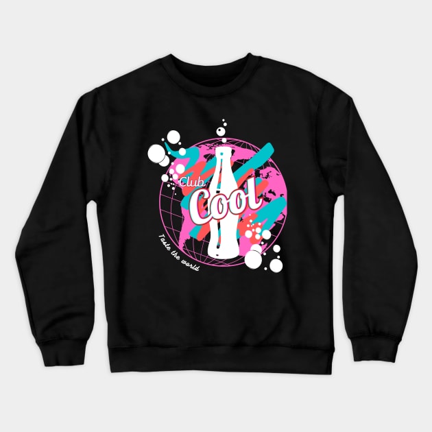 Club Cool Crewneck Sweatshirt by MultiversiTee